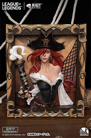 Infinity Studio x League of Legends The Bounty Hunter - Miss Fortune 3D Frame Complete Figure