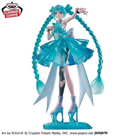 "Série Hatsune Miku" BANPRESTO EVOLVE Clearluxe -EmeraldGem- Figura