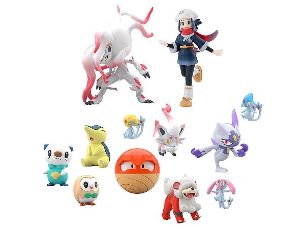 Pokemon Scale World Hisui Region Set of 12 Figures