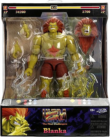 Figura Articulada Street Fighter 2 Blanka Deluxe Jada Toys