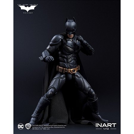 InArt The Dark Knight Rises Batman 1/12 Action Figure Deluxe Version