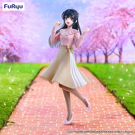 Rascal Does Not Dream of Bunny Girl Senpai Trio-Try-iT Mai Sakurajima (Spring Outfit Ver.) Figure