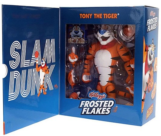 Jada Tony Tiger Frost Flake 6" Action Figure High Articulated Collectible Nostalgic Detail Limited Package