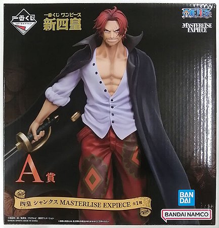 ONE PIECE: Four Emperors A Prize Shanks MASTERLISE EXPIECE Figure