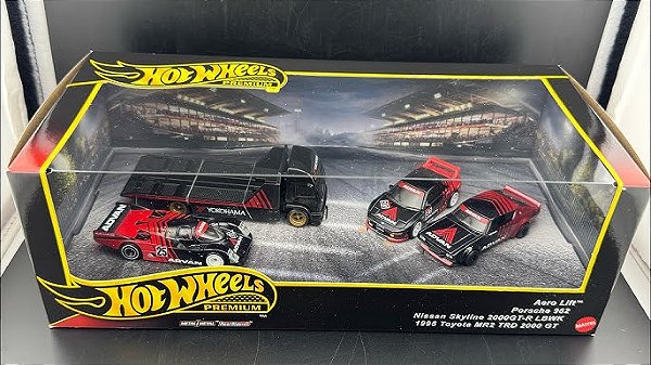SNEAK PEEK: Brand new Hot Wheels Premium Collector Set plus a FULL Advan Car Show
