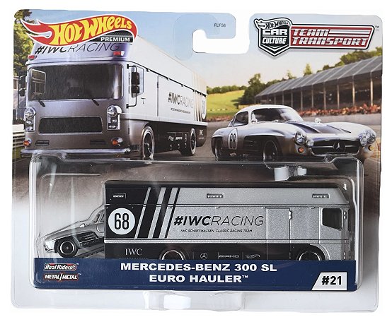 Hot Wheels Mercedes Benz 300 SL Euro Hauler