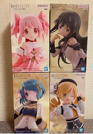 Conjunto de 4 figuras Puella Magi Madoka Magica