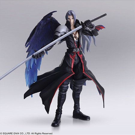 Square - Final Fantasy Sephiroth Limited Version Com Cabeça Extra