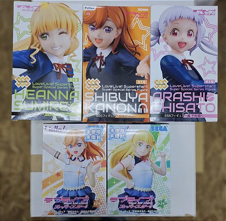 Set 5 figuras Love Live