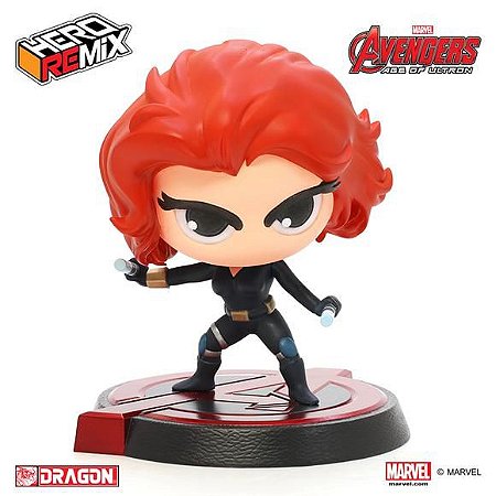 Marvel Avengers Age of Ultron Hero Remix Black Widow Bobblehead Statue