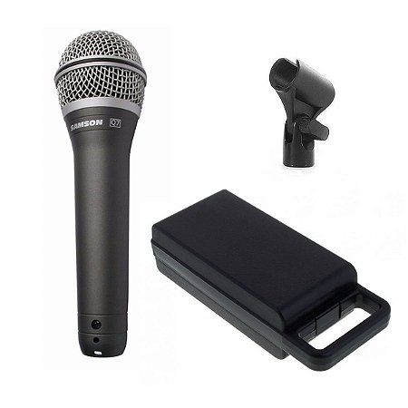 MICROFONE PROFISSIONAL SAMSON Q7 VOCAL DINAMICO PROFISSIONAL