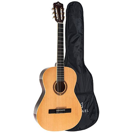 VIOLÃO MICHAEL VM19E ACÚSTICO  ANTARES CORDAS NYLON