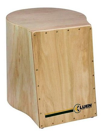 CAJON JUMBO ACUSTICO LUEN  NATURAL DESING ARREDONDADO