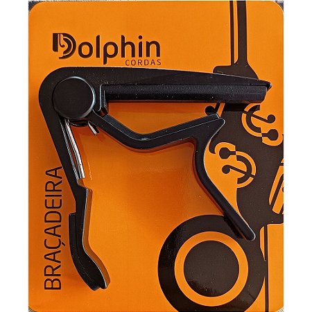 CAPOTRASTE BRAÇADEIRA VIOLAO E GUITARRA DERLIN DOLPHIN