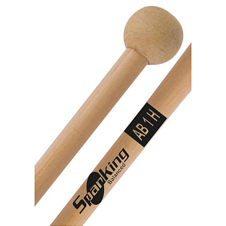 BAQUETA PONTA FELTRO SPANKING AB1H NATURAL PAR