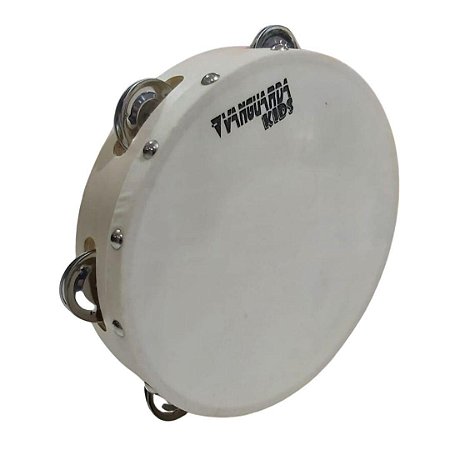 PANDEIRO INFANTIL 8" MADEIRA VANGUARDA KIDS PELE FIBRA SINTÉTICA
