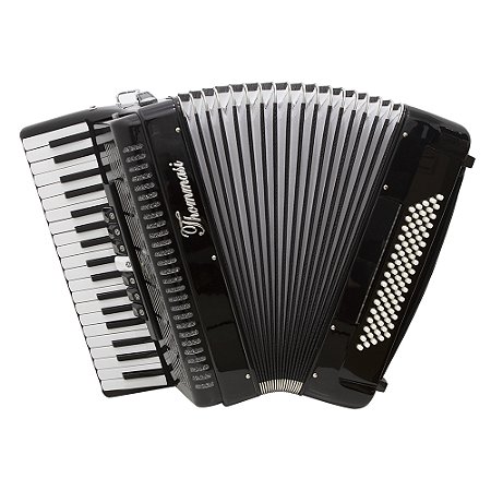 ACORDEON 80 BAIXOS 37 TECLAS TA 8009 THOMMASI COM ESTOJO