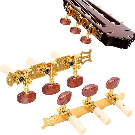 TARRAXA PARA VIOLAO PINO GROSSO DOURADA