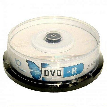 DVD MINI DVD-R 1,4 30 MIN 8X EMBALAGEM COM 10 UNIDADES