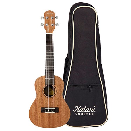 UKULELE KALANI CONCERT KAL 300 CS SÉRIE KAYKE COM BAG