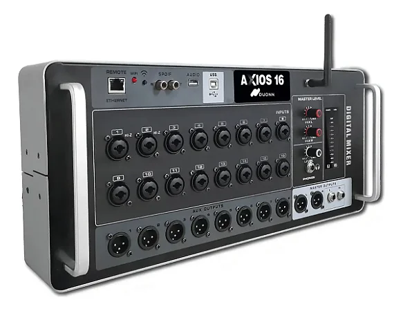 MESA DIGITAL DUONN AXIOS 16 CANAIS 8 AUX BIVOLT RACK