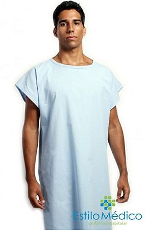 CAMISOLA PARA EXAMES FECHADA NAS COSTA