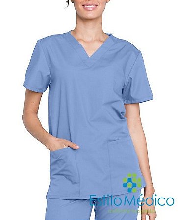 CONJUNTO PIJAMA CIRÚRGICO EM GABARDINE - PLUS SIZE