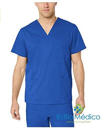 CONJUNTO PIJAMA CIRÚRGICO EM GABARDINE PLUS SIZE