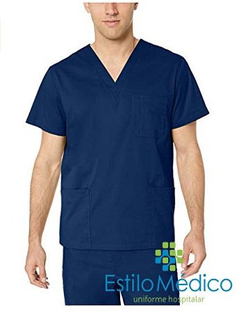 CONJUNTO PIJAMA CIRÚRGICO EM GABARDINE PLUS SIZE