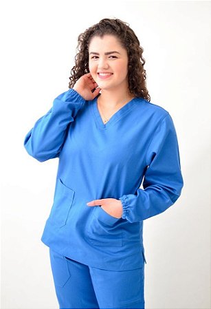 CONJUNTO PIJAMA CIRÚRGICO - MANGA LONGA