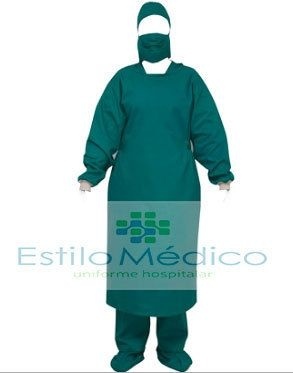 KIT VESTIMENTA CIRÚRGICA - 05 PRODUTOS