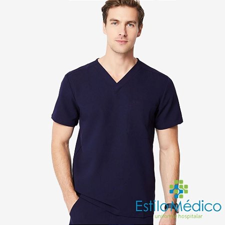 SCRUB BASIC MASCULINO - AZUL MARINHO