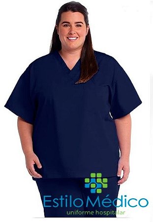 SCRUB FEMININO PLUS SIZE
