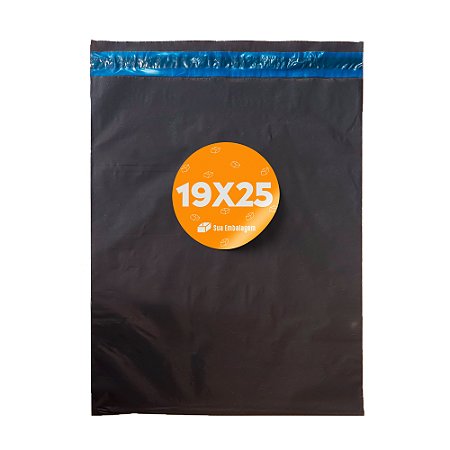 Envelope de Segurança para Correios  -  Cinza 19x25 cm | 19 x 25 cm