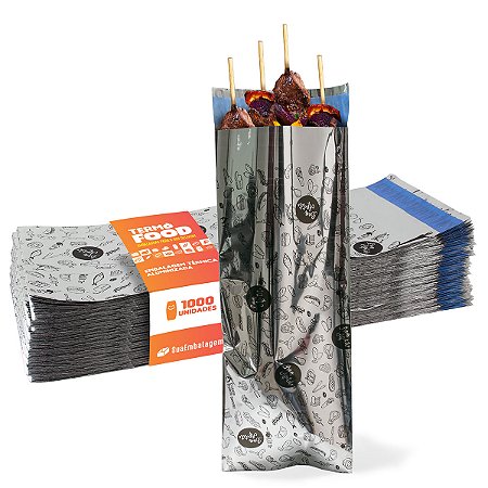 Embalagem Térmica para Espetinho / Churrasquinho / Churrasco - Termo Food