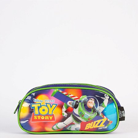 Estojo Escolar - Toy Story - Roxo - Luxcel