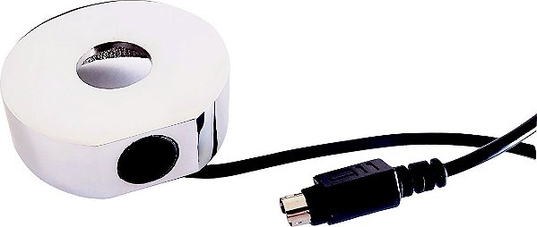 Canopla com sensor para torneiras (todos os modelos). Conexão por conector minidin redondo.