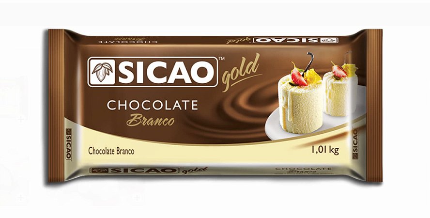 Chocolate Branco Barra Sicao 1,01Kg