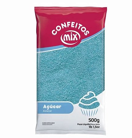 Açúcar Cristal Azul Mix 500g