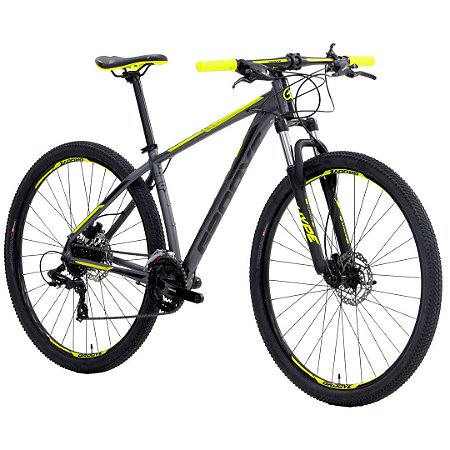 Mountain Bike Groove Hype 50 Grafite/Amarelo/Preto - 2021