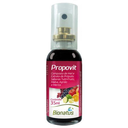 Spray Própolis Sabor Tutti-Frutti Propovit - 35ml