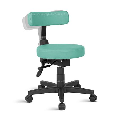 Cadeira Mocho Ergonômica Estética Menor RV