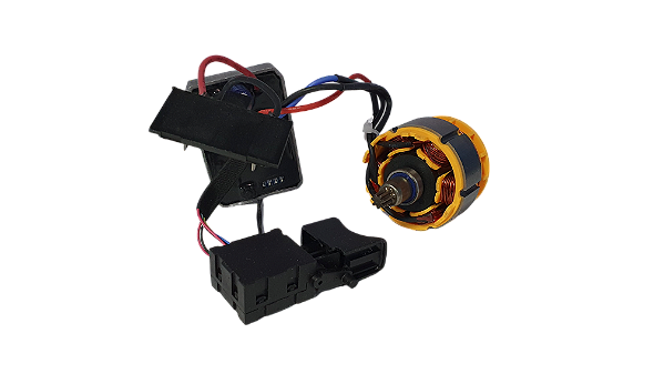 Motor e placa para chave de impacto 21V (PRODUTO IMPORTADO)