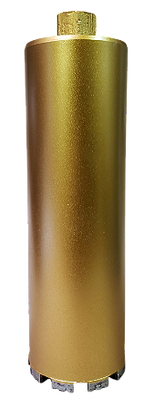 BROCA SERRA COPO DIAMANTADA PARA PERFURATRIZ 108MM X 370MM M22 DOURADA (PRODUTO IMPORTADO)