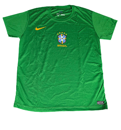 Camiseta do Brasil - Tamanho único - Cor aleatória