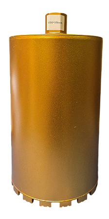 BROCA SERRA COPO DIAMANTADA PARA PERFURATRIZ 200MM X 370MM 1.1/4 DOURADA (PRODUTO IMPORTADO)