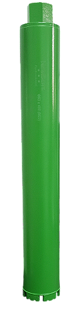 BROCA SERRA COPO DIAMANTADA PARA PERFURATRIZ 63MM X 450MM M22 VERDE (PRODUTO IMPORTADO)