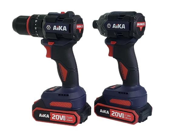 Kit parafusadeiras 20v Aika AD-DR13A + AD-W230B (PRODUTO ORIGINAL)