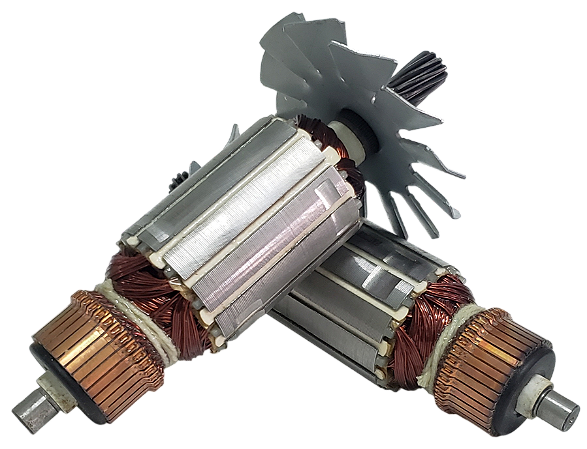 Induzido / Rotor compatível Serra Mármore 4107 MAKITAO / DZE180 (PRODUTO IMPORTADO)