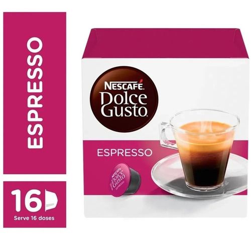 Capsula De Café P/ Cafeteira Dolce Gusto - Espresso 16 Unid.